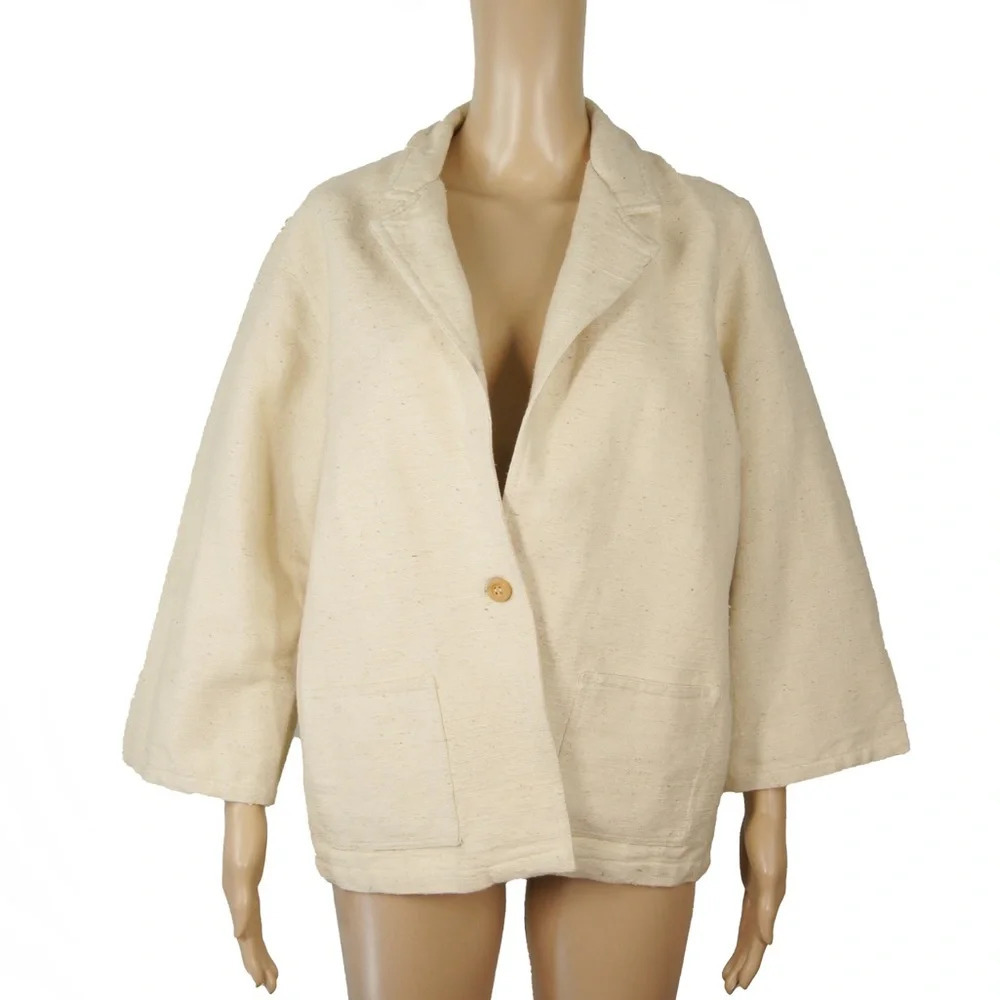 Vintage Cream Blazer